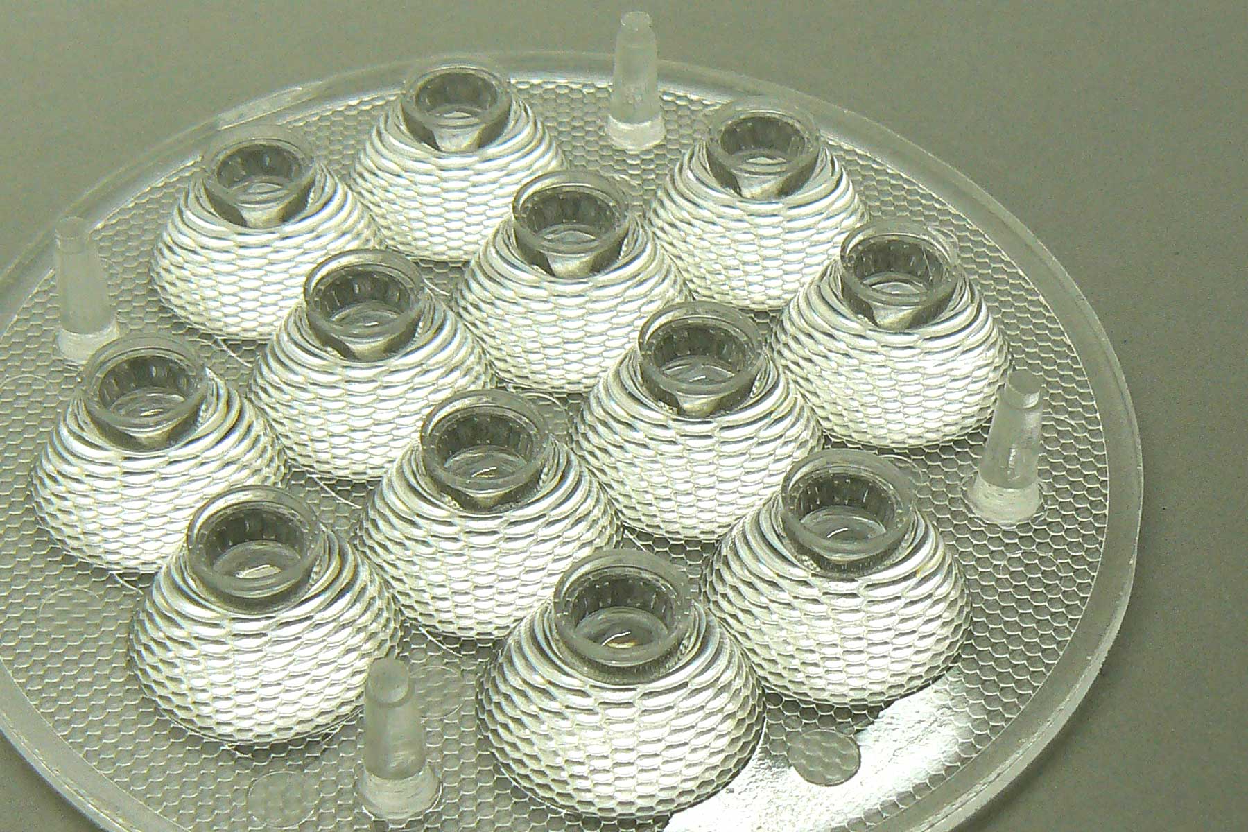 injected pmma lens array