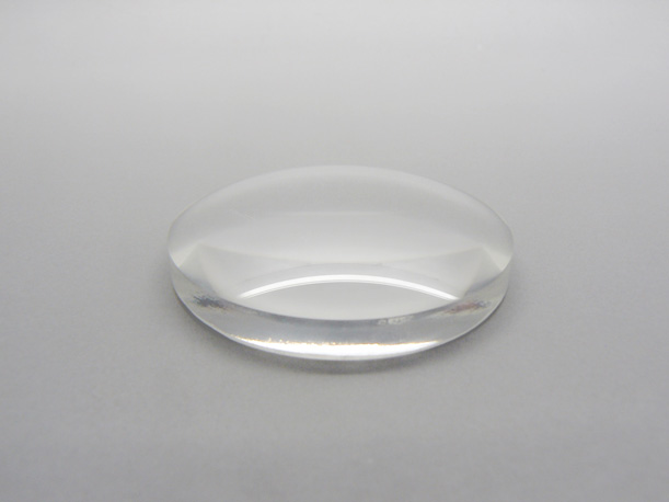 Lentille Optique Plan-convexe - Diamètre 55,5 Mm, Distance Focale 120 Mm - Pour Projets Scientifiques Ou DIY