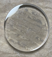 D25.4mm sapphire round plate