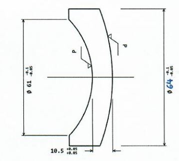 concave convex lens drawing