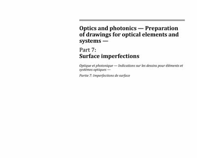 optics design norm : ISO 10110