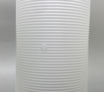 quartz cylinder with external thread