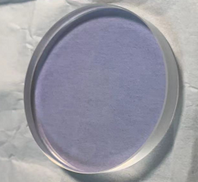 biconvex silica lens