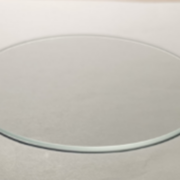 Extrawhite glass disc