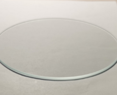 Extrawhite glass disc