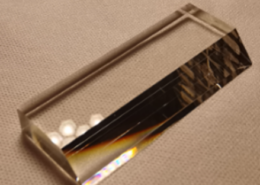 polycarbonate plastic prism