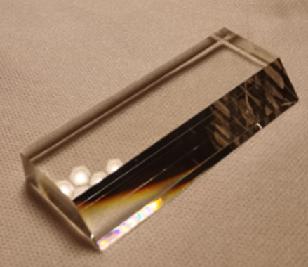 polycarbonate plastic prism