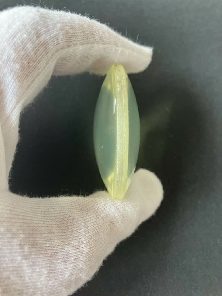 Lentille sphérique en TPX