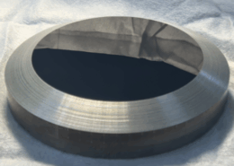 Germanium window with bevel