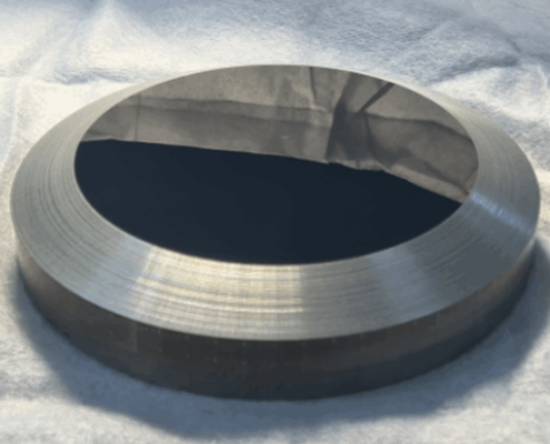 Germanium window with bevel