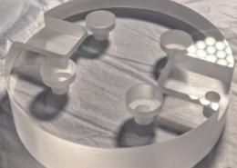 custom sapphire part