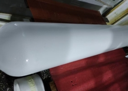 Industrial quartz tube