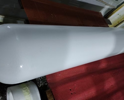 Industrial quartz tube