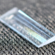 Sapphire wedge prism