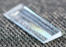 Sapphire wedge prism