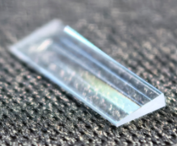 Sapphire wedge prism