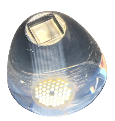 Kleinserienfertigung von Kunststofflinsen