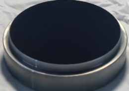 Stepped germanium window