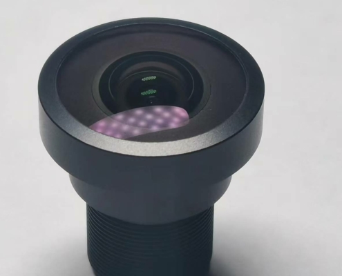 Automotive rear camera lens