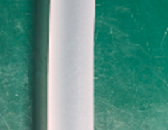 curved glass rod