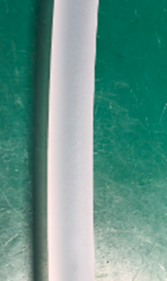 curved glass rod