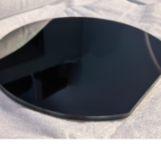 DLC coated silicon window