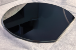 DLC coated silicon window
