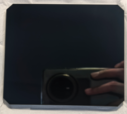 optical DLC coating on Silicon