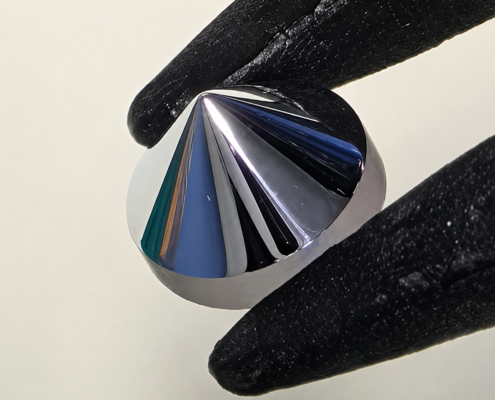 Axicon mirror