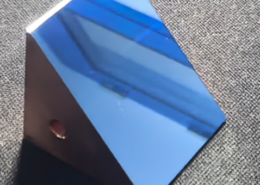 Brass substrate mirror